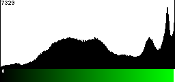 Green Histogram