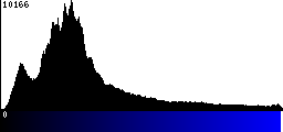 Blue Histogram