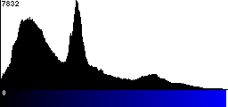 Blue Histogram
