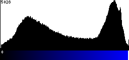 Blue Histogram