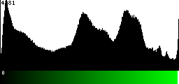 Green Histogram