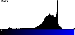 Blue Histogram