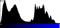 Blue Histogram