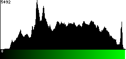 Green Histogram