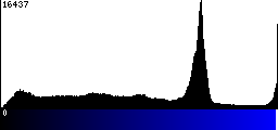 Blue Histogram