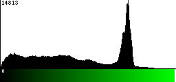 Green Histogram