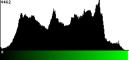 Green Histogram