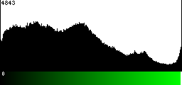 Green Histogram