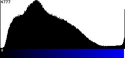 Blue Histogram