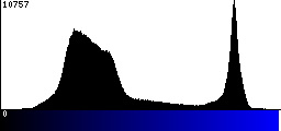 Blue Histogram