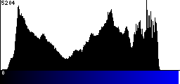 Blue Histogram