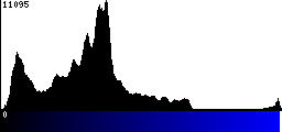 Blue Histogram