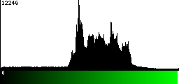 Green Histogram