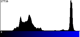 Blue Histogram