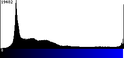 Blue Histogram