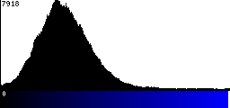 Blue Histogram