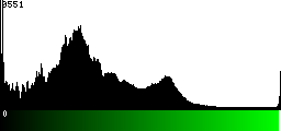 Green Histogram