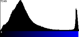 Blue Histogram