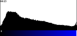 Blue Histogram
