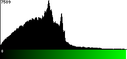 Green Histogram