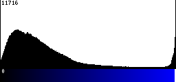 Blue Histogram