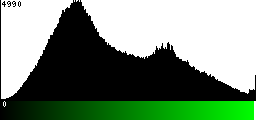 Green Histogram