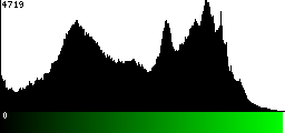Green Histogram