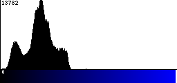 Blue Histogram