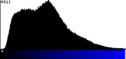 Blue Histogram
