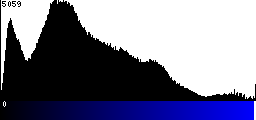Blue Histogram