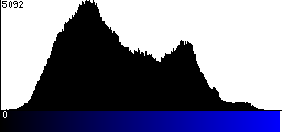 Blue Histogram