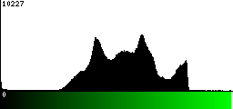 Green Histogram