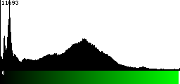 Green Histogram