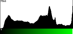 Green Histogram