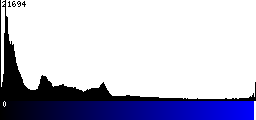 Blue Histogram