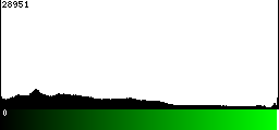 Green Histogram