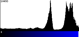 Blue Histogram