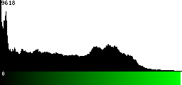 Green Histogram