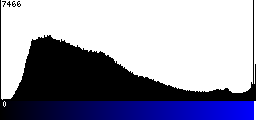 Blue Histogram