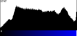 Blue Histogram