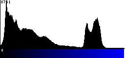 Blue Histogram