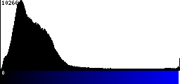 Blue Histogram