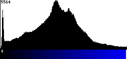Blue Histogram