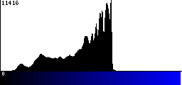 Blue Histogram