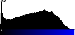 Blue Histogram