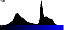 Blue Histogram