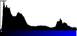 Blue Histogram