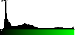 Green Histogram