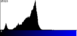Blue Histogram