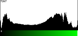 Green Histogram